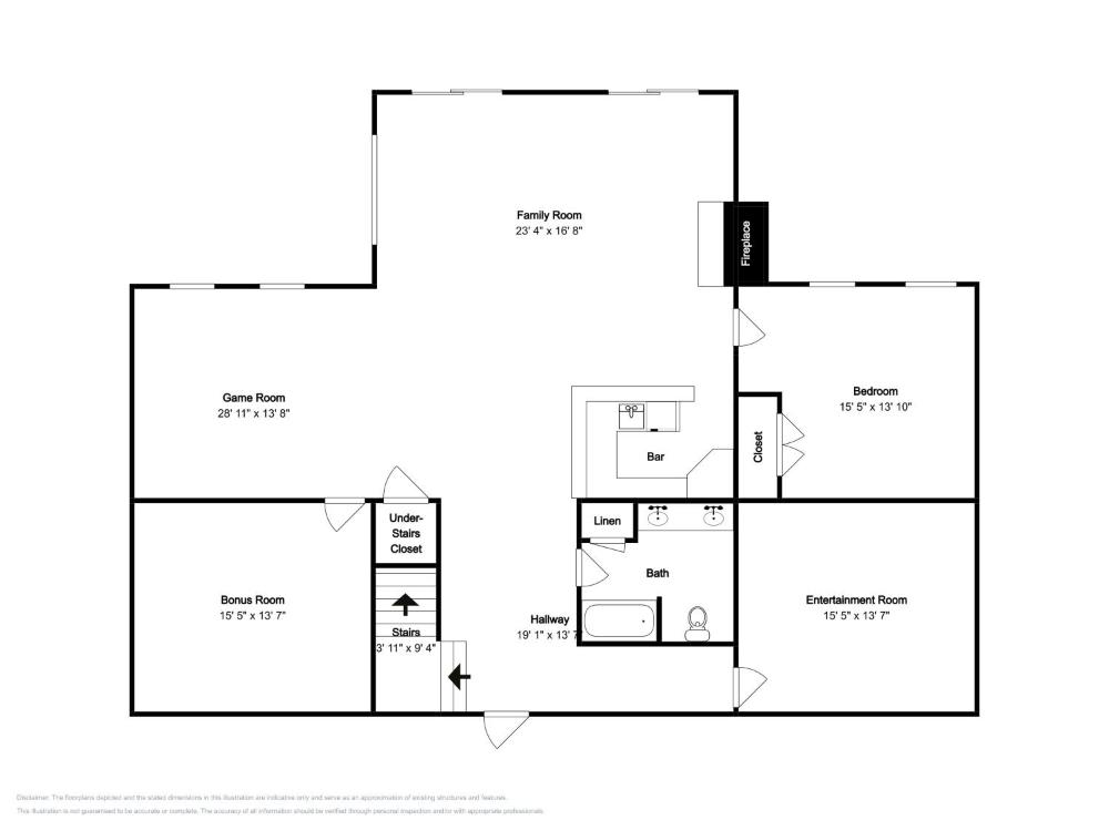 Five-Bedroom House interior